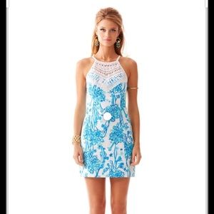 Lilly Pulitzer Pearl Lace Shift Dress 00